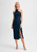 Rosette Pencil Dress