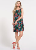 Floral Sequin Mini length Dress